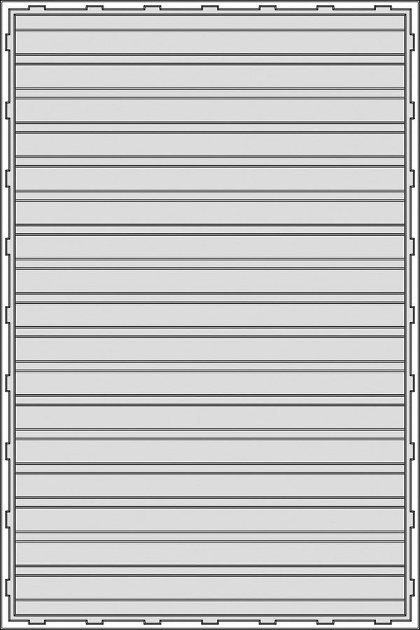 Kleingebindewanne Classic-Line Čelik Pocinkovana 60L 766x1186x100mm DENIOS