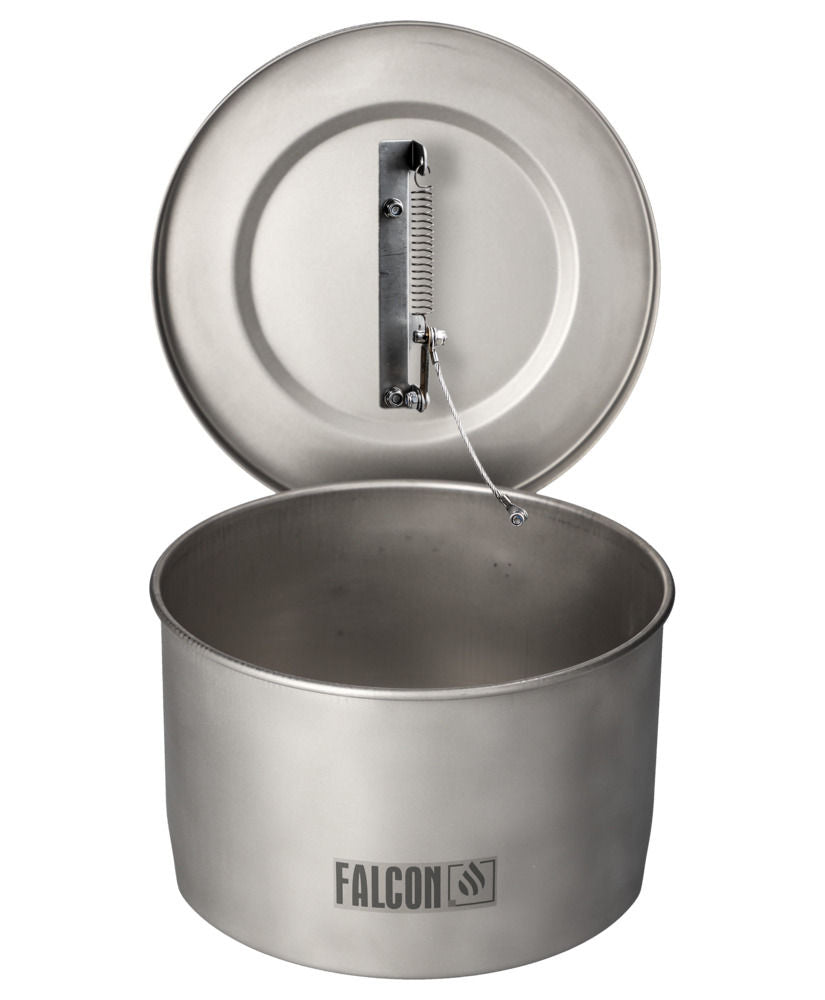 FALCON čistač sitnih delova od nerđajućeg čelika lakiran sa topljivim osiguračem 4 l 255 x 264 x 152 mm 314497W
