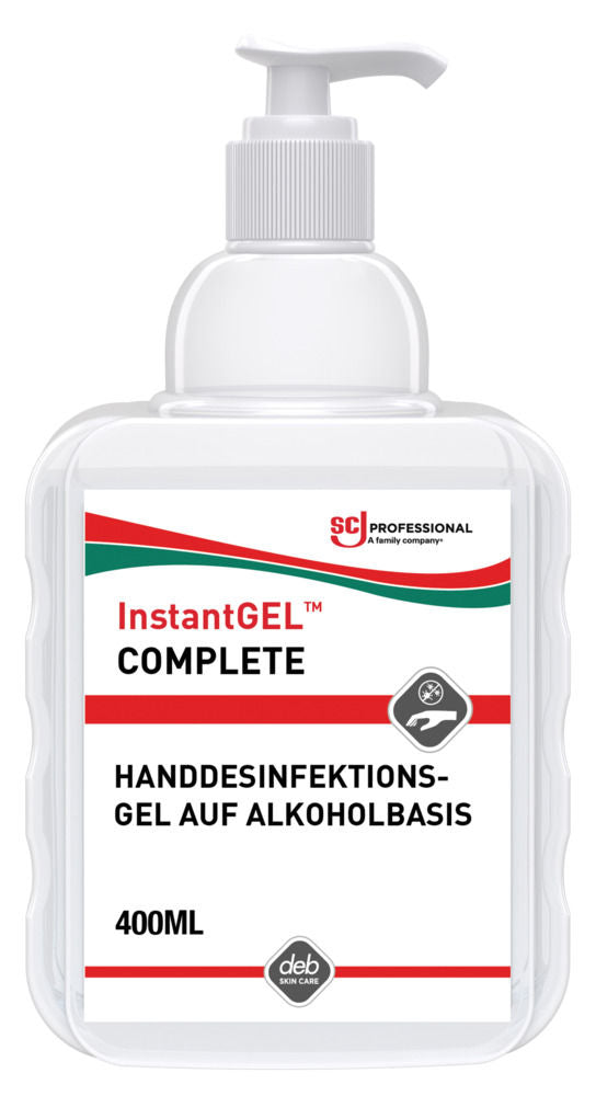 SCJohnson InstantGEL™ COMPLETE Alkoholni Gel za Dezinfekciju Ruku ISG400MLDE 12 Pump Boca po 400 ml