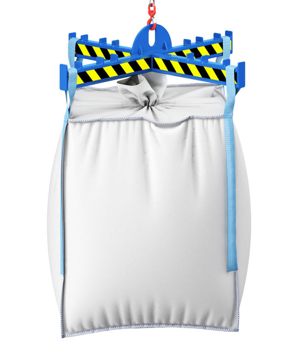 Big Bag Traversa za Kranski Transport Nosivost 1000 kg DENIOS 314050W 1270 x 1270 x 250 mm Plava