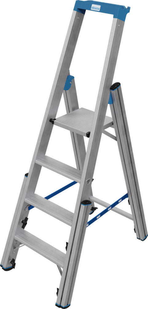 KRAUSE Aluminijumske Teleskopske Merdevine 1 x 4 Gazišta 316831W