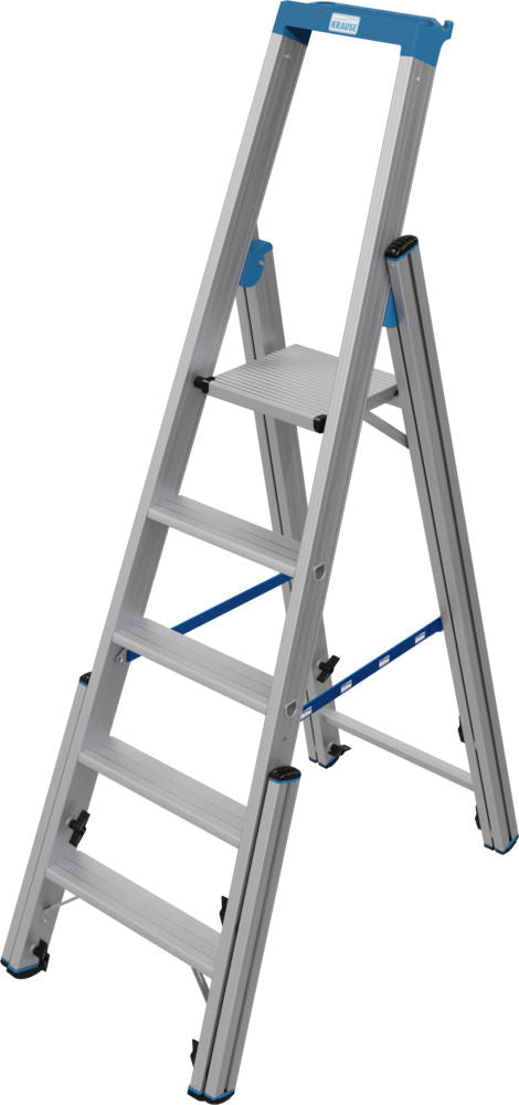 KRAUSE Aluminijumske Teleskopske Merdevine 1 x 5 Gazišta 316832W