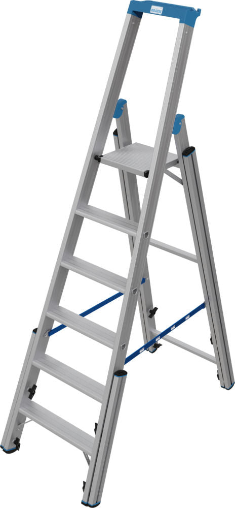 KRAUSE Aluminijumske Teleskopske Merdevine 1 x 6 Gazišta 316833W