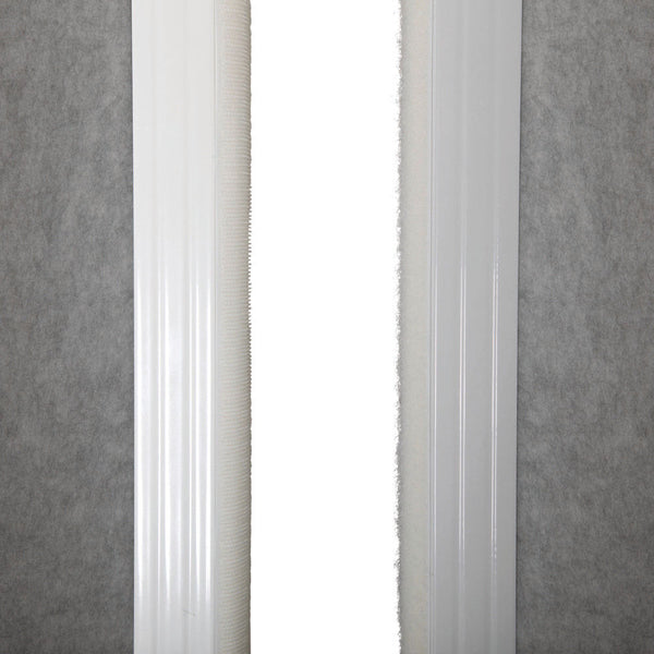 Akustična Pregradna Stena MAULconnecto 1000 x 1820 mm Svetlosiva Na Postolju Ram Beli DENIOS 318145W