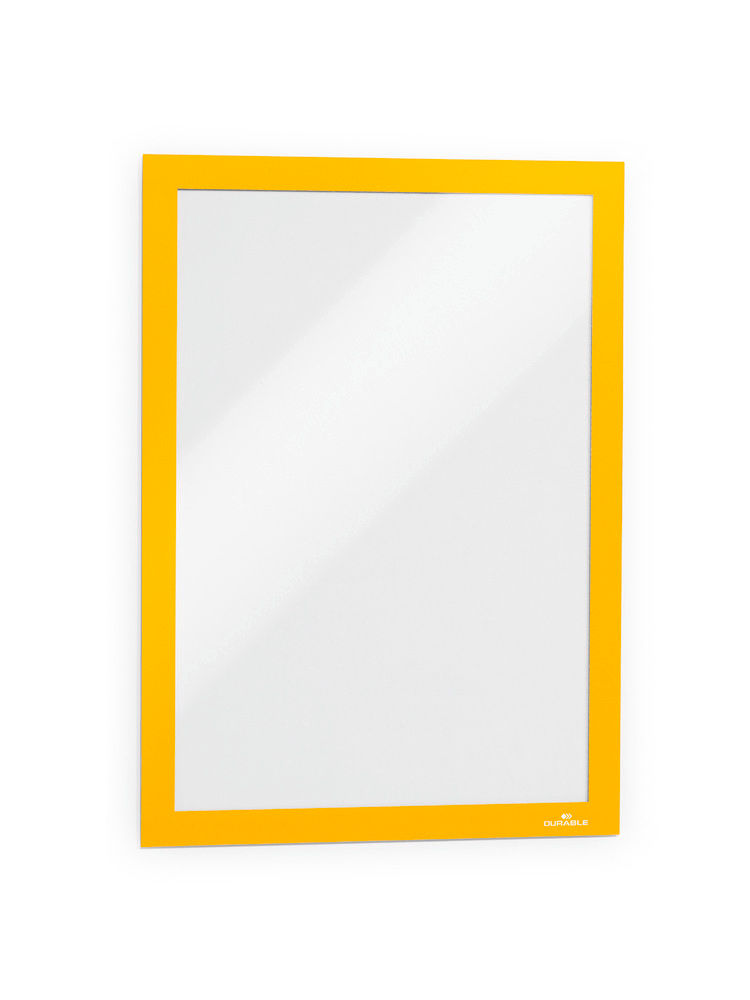 DENIOS Samolepljivi Informacioni Okvir DURAFRAME DIN A4 Žuti 318192W