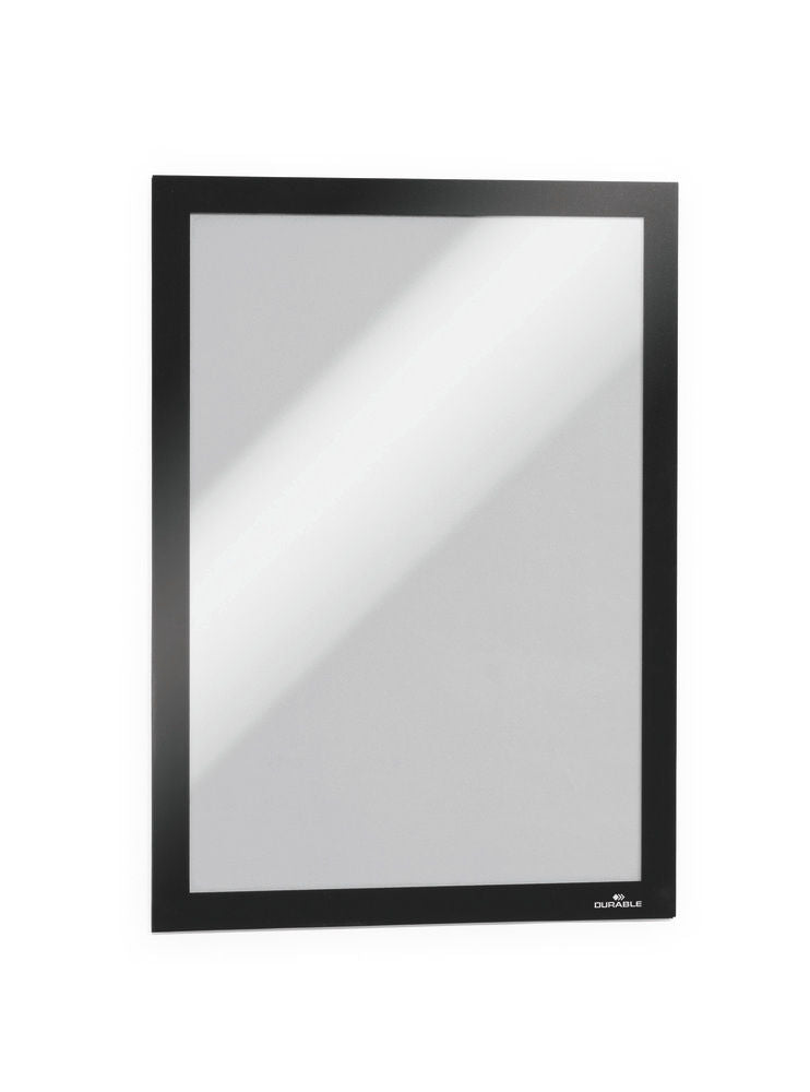 DENIOS Samolepljivi Info Ram DURAFRAME DIN A4 Crni 318189W