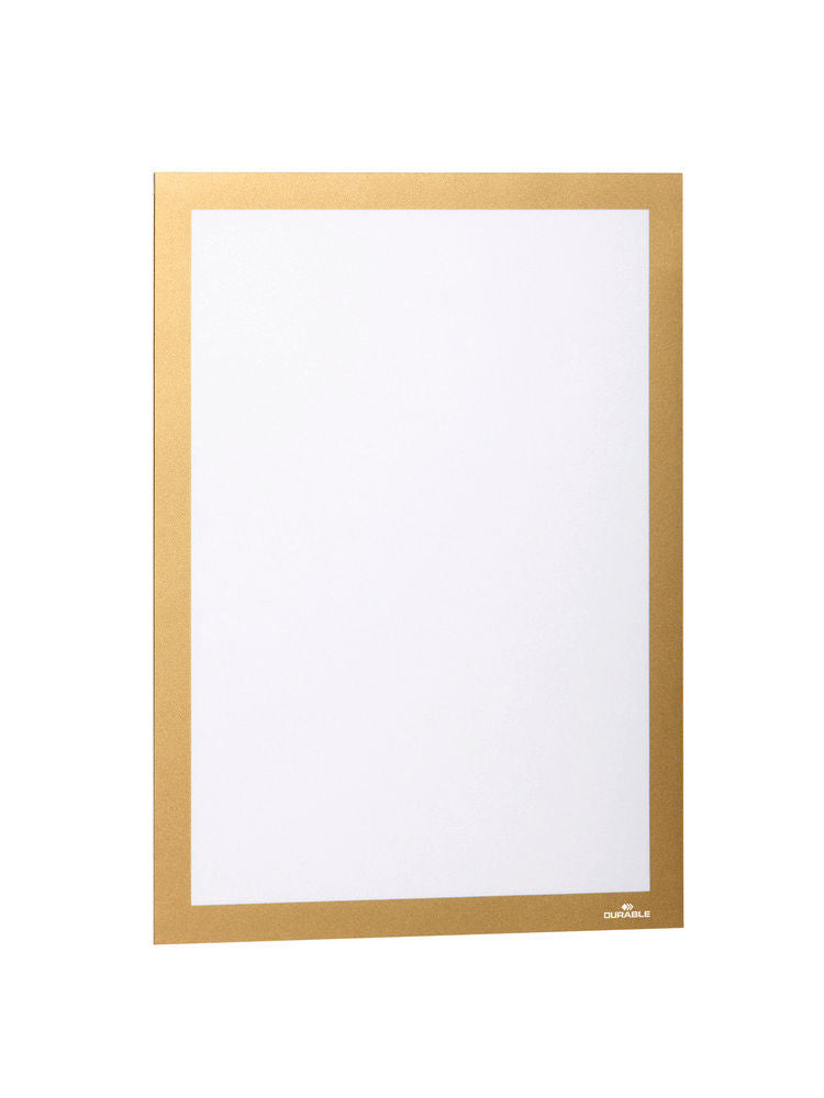 DENIOS Info Ram DURAFRAME A4 Samolepljivi Zlatni 318197W
