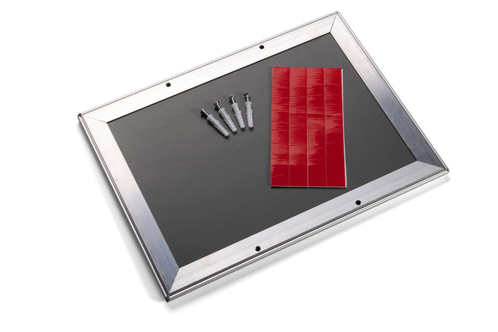 DENIOS Aluminijumski Preklopni Okvir DIN A4 Srebrni 318205W