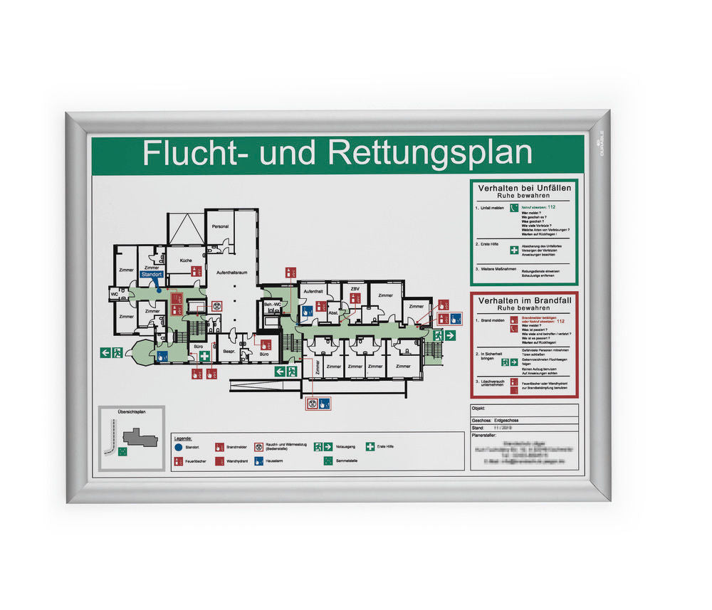 DENIOS Aluminijumski Preklopni Ram DIN A2 318207W
