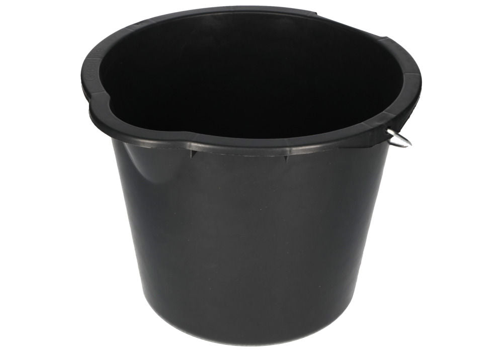 Plastična Kanta od Recikliranog Polietilena 12 l DENIOS 180845W 325 x 225 mm Crna Pakovanje 10 kom