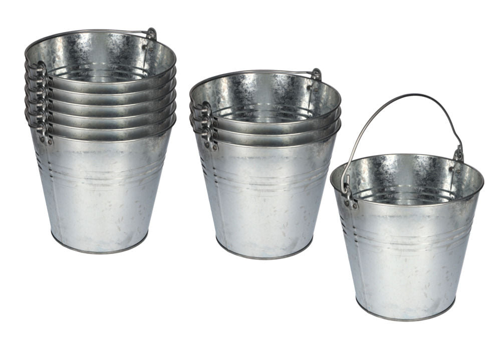 Pocinkovana Kanta 10 l DENIOS 180844W 265 x 265 mm