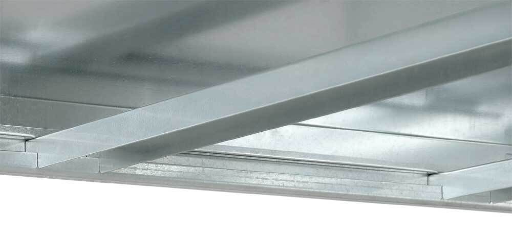 Hofe Osnovni Regal sa 3 Čelične Police 1570 x 435 x 2000 mm Nosivost Police 350 kg 316921W