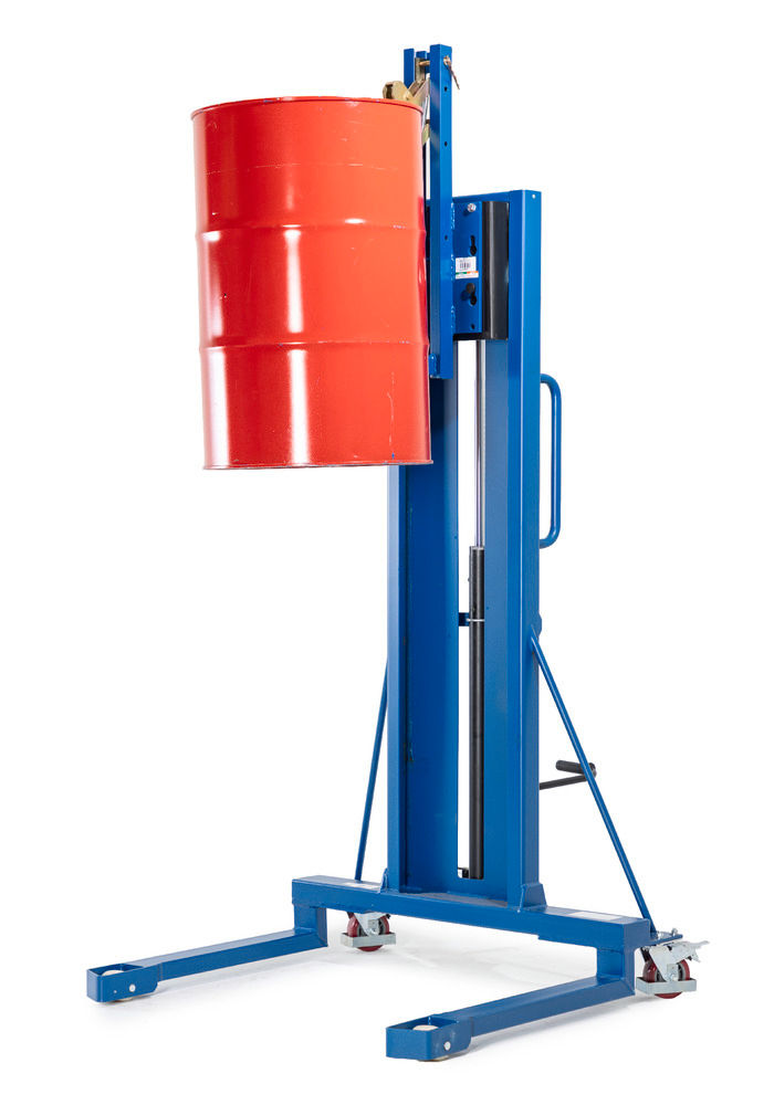 Denios Fassheber Servo FL 16-M F 300 Kg 60-200 L Plavi