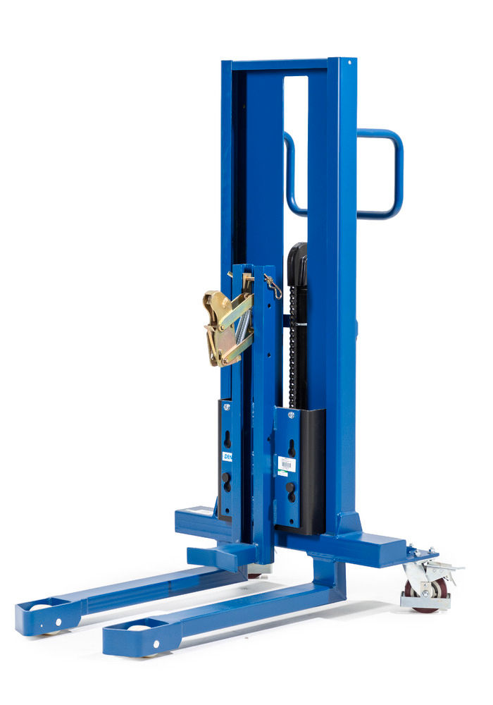 Denios Fassheber Servo FL 8-M 300 Kg 60-200 L Plavi