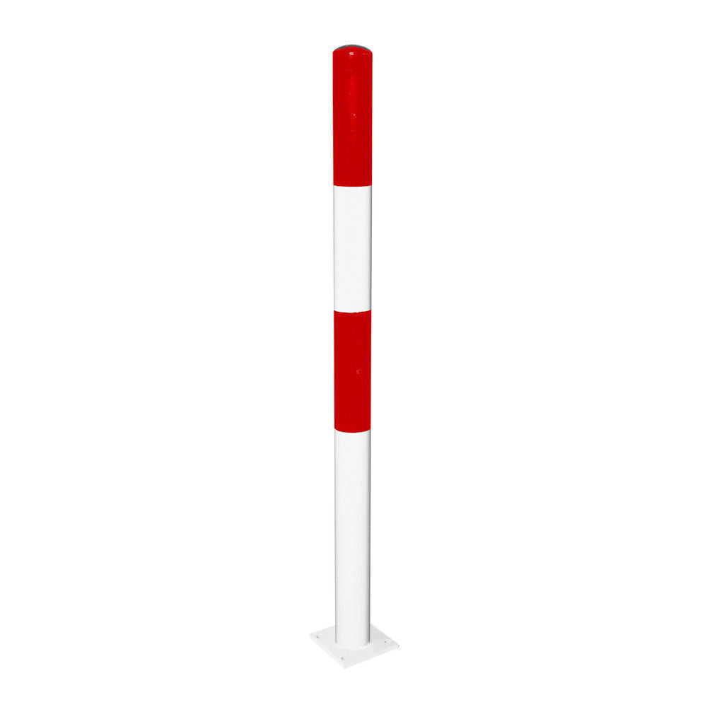 Sklopivi Zaštitni Stub Moravia Čelični Crveno-Beli 1330 mm 248394W