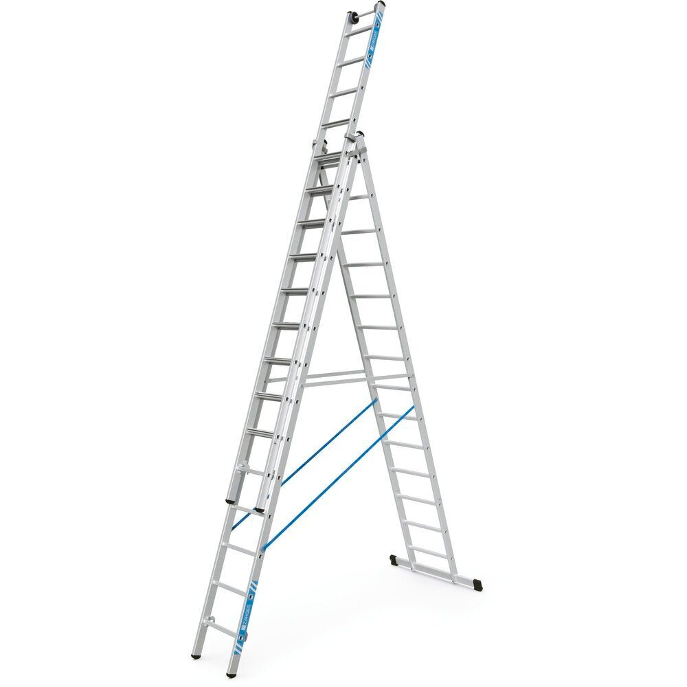 ZARGES Aluminijumske Višenamenske Merdevine 3 x 14 Stepenika 319062W