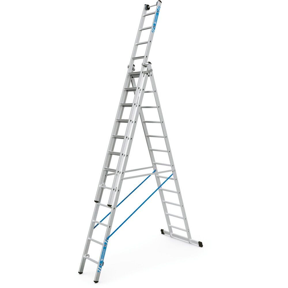 ZARGES Aluminijumske Višenamenske Merdevine 3 x 12 Prečki 319061W
