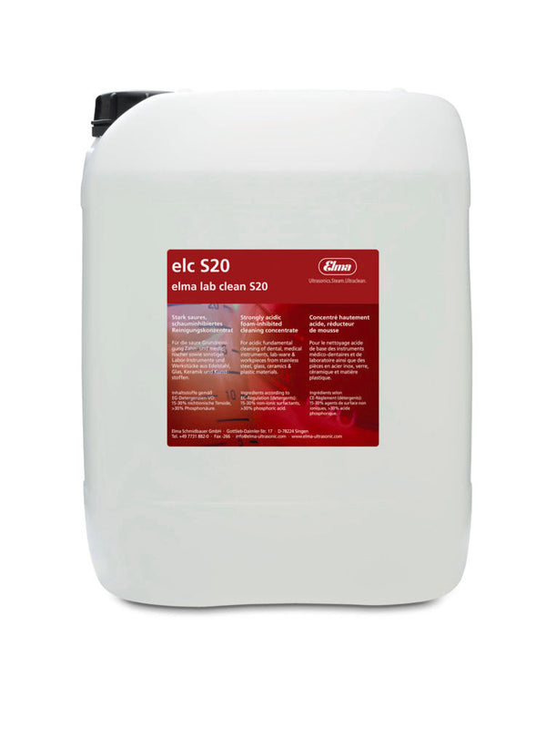 Elma Lab Clean S20 kiseli koncentrat za ultrazvučno čišćenje 10 l 318385W