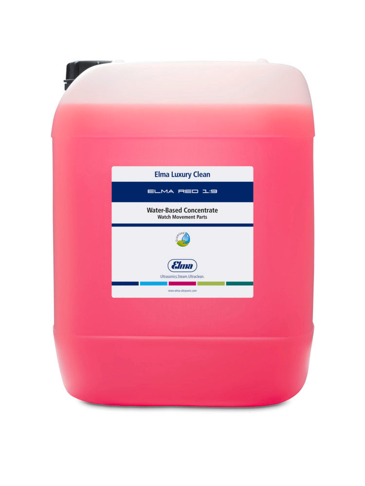 Elma Red 1:9 alkalni koncentrat za ultrazvučno čišćenje satova i preciznih delova 10 l 318368W
