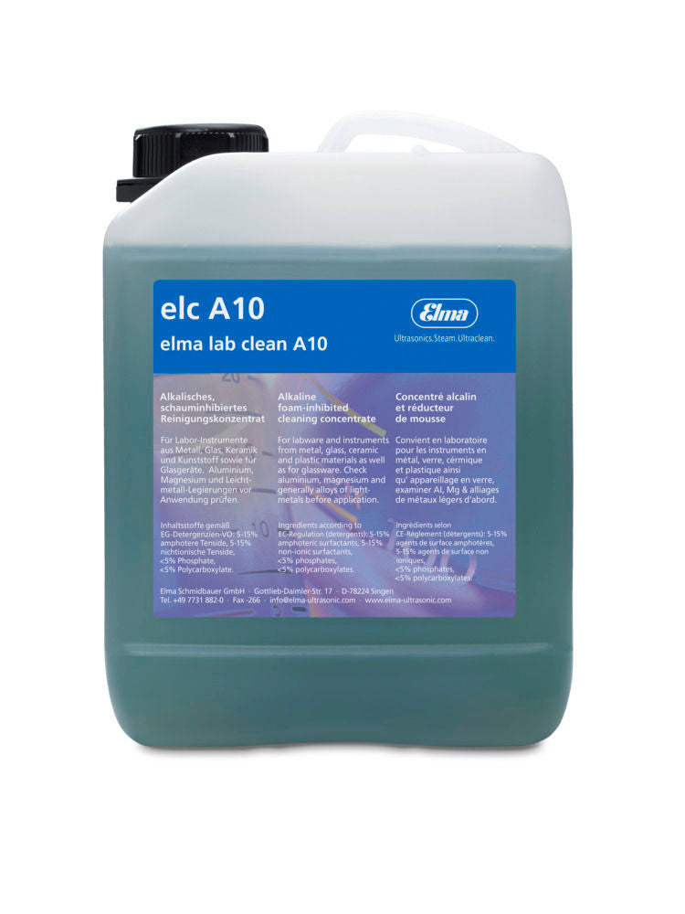 Elma Lab Clean A10 blagi alkalni koncentrat za ultrazvučno čišćenje 25 l 318377W