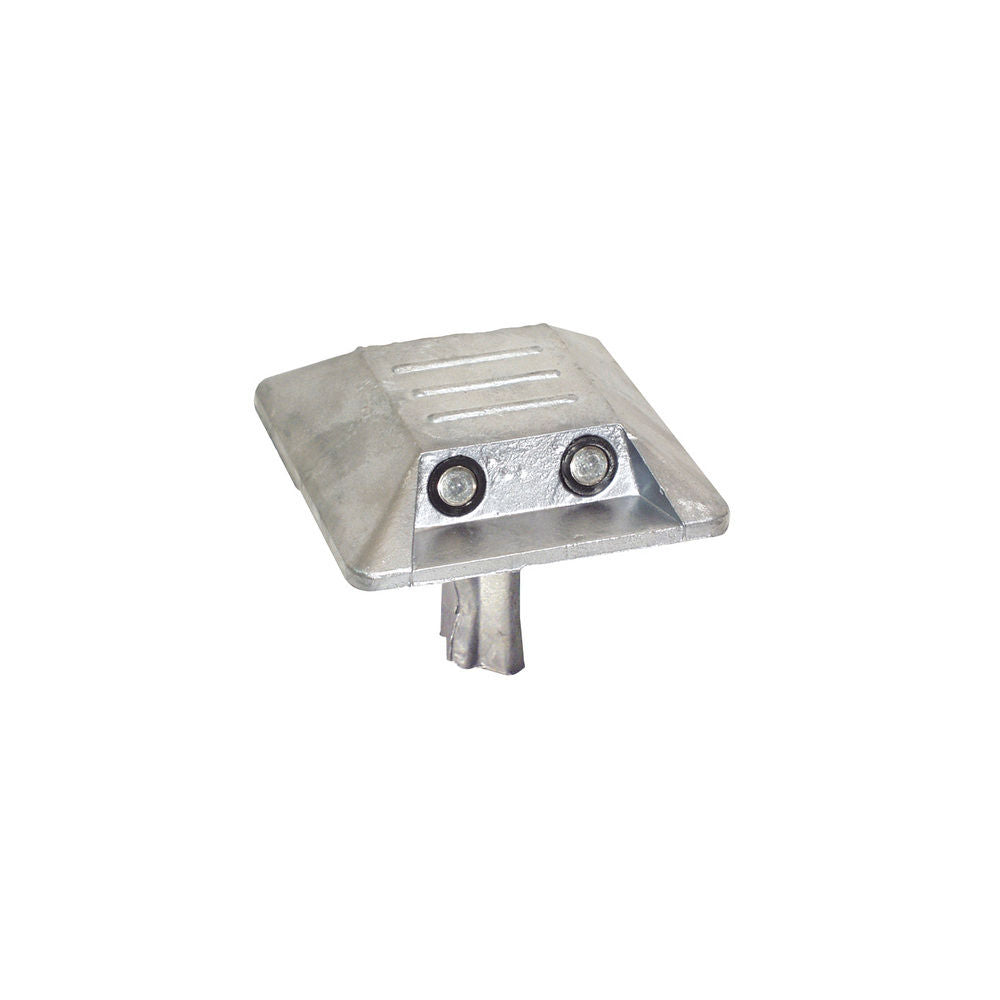 Aluminijumski Marker Ekser DENIOS 320372W 100 x 100 x 70 mm Srebrni za Umetanje 25 Komada