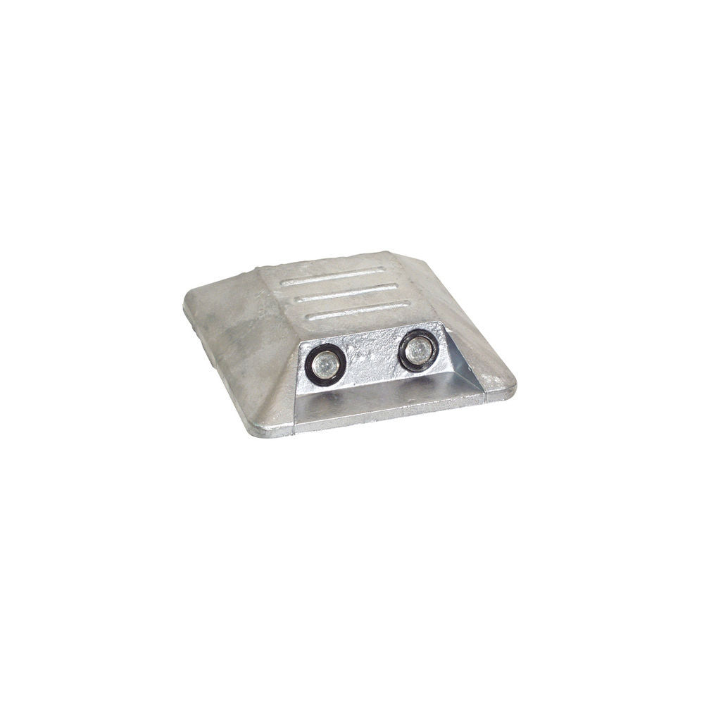 Aluminijumski Marker Ekser DENIOS 320370W 100 x 100 x 20 mm Srebrni za Lepljenje 25 Komada