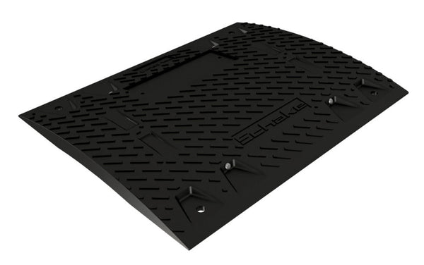 Saobraćajna Prepreka DENIOS 320336W 500 x 400 x 30 mm Crna Reciklirani PVC sa Reflektorima