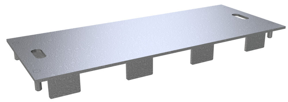 Produžni Element za Creva i Kablove DENIOS 320381W 1000 x 400 x 100 mm Pocinčani Čelik