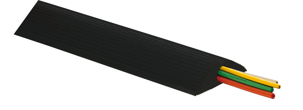 Gumeni Prelazni Štitnik DENIOS 320387W 1500 x 200 x 70 mm Crni Reciklirani PVC