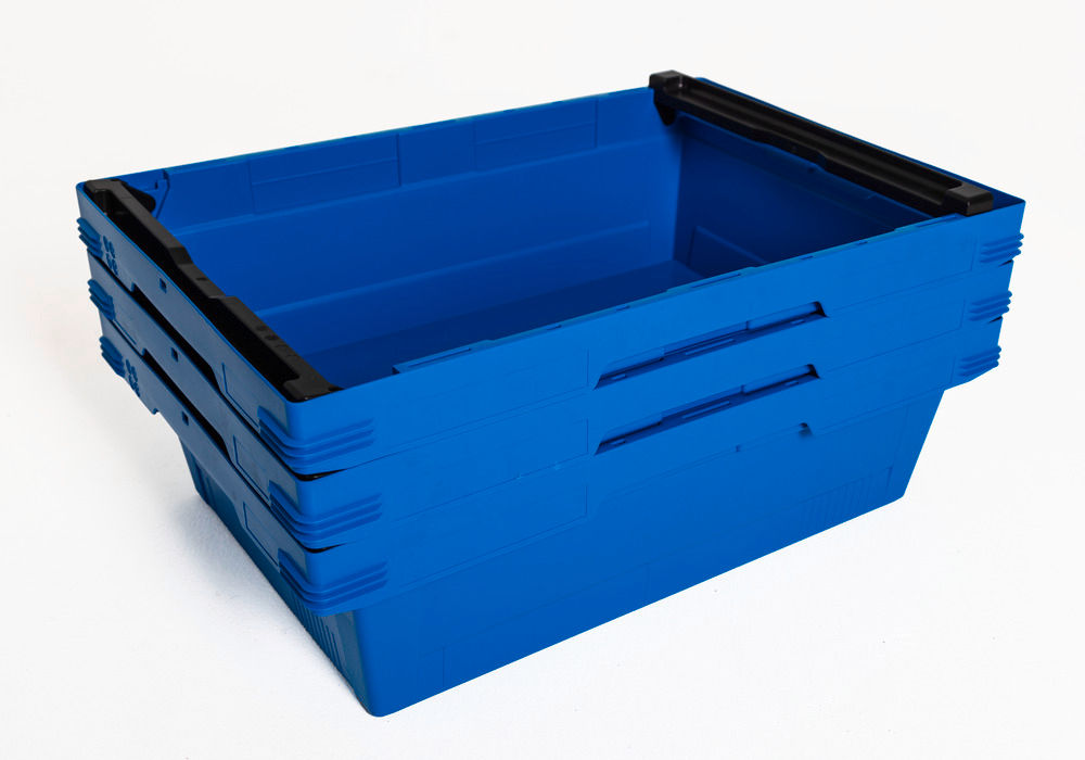 Višekratni Stapelbehälter Classic-Line D DENIOS 265251W 600 x 400 x 173 mm Plavi