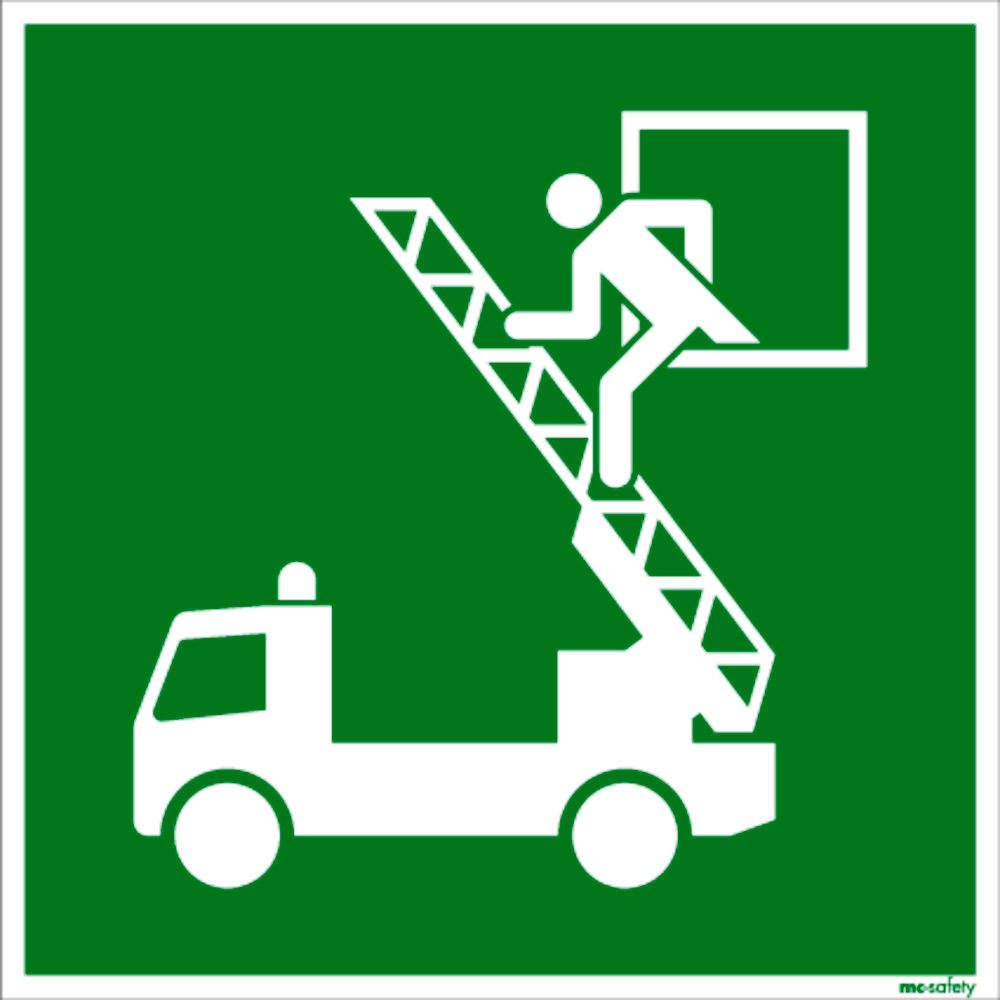 DENIOS Znak za Evakuaciju ISO 7010 219193W