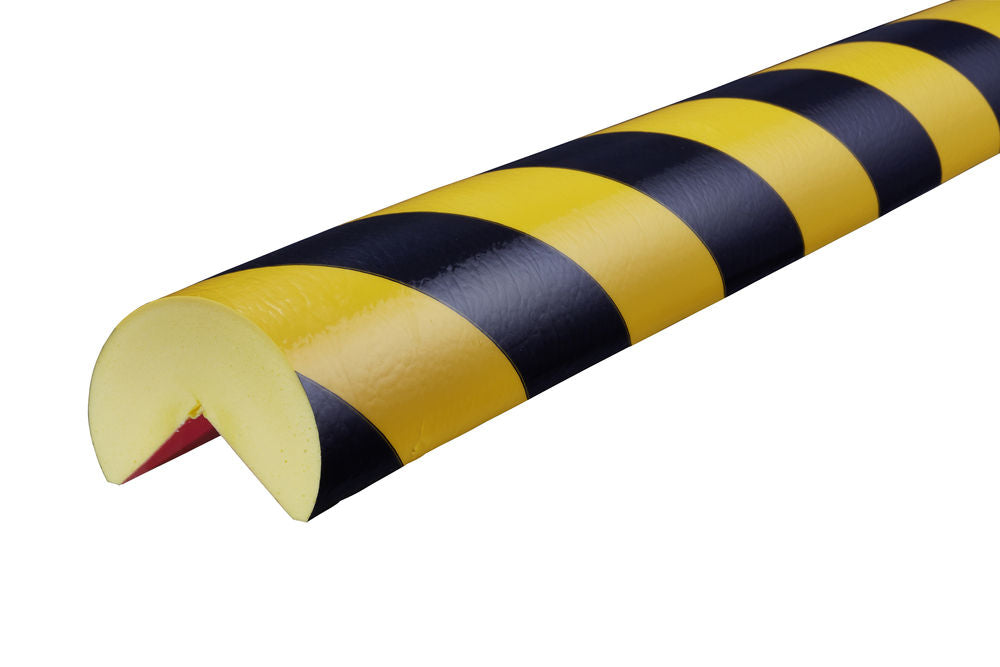 Samolepljivi Ugaoni Štitnik Knuffi Tip A+ Žuto-Crni 60 x 35 mm 1 m 321352W