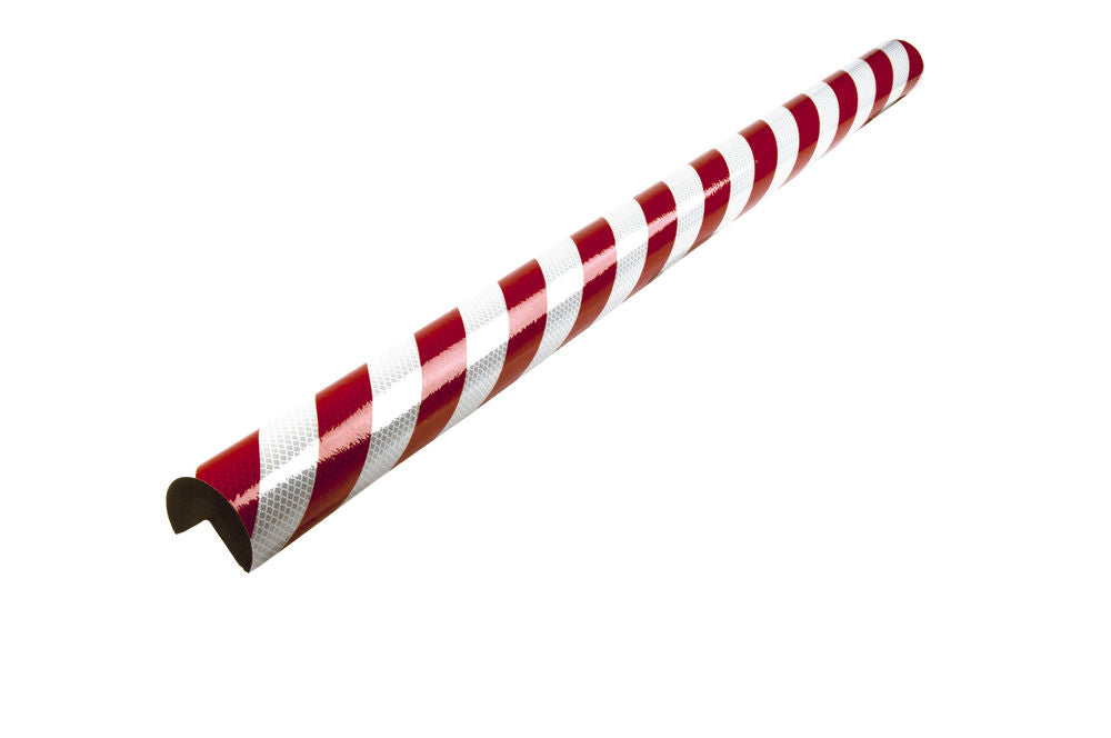 Samolepljivi Ugaoni Štitnik Knuffi Tip A+ Crveno-Beli 60 x 35 mm 1 m 321351W