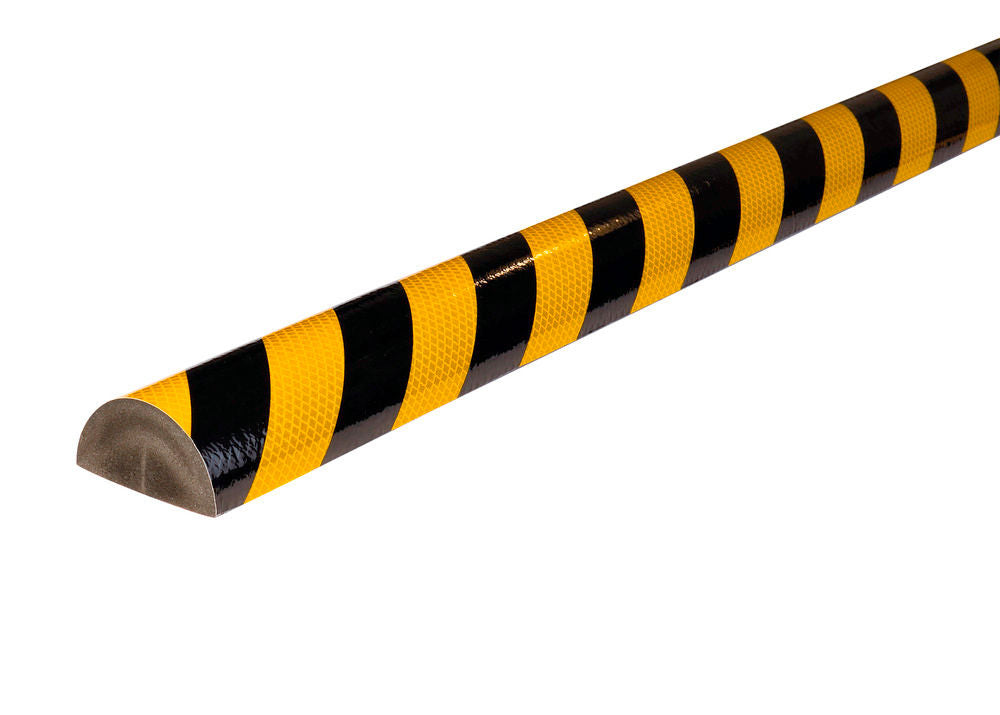 Samolepljivi Zaštitni Profil Za Površine Knuffi Tip C+ Žuto-Crni 70 x 1000 mm 321388W