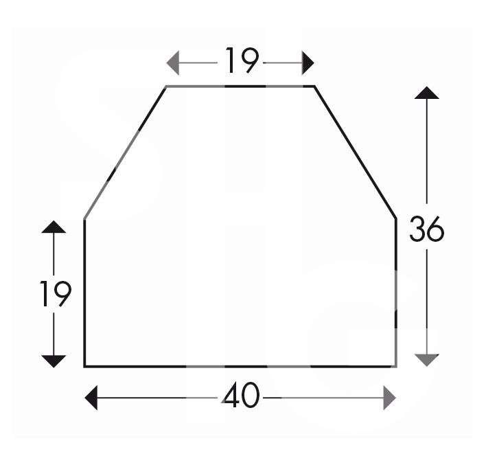 Samolepljivi Zaštitni Profil Za Površine Knuffi Tip CC Žuto-Crni 40 x 36 mm 50 m 321393W