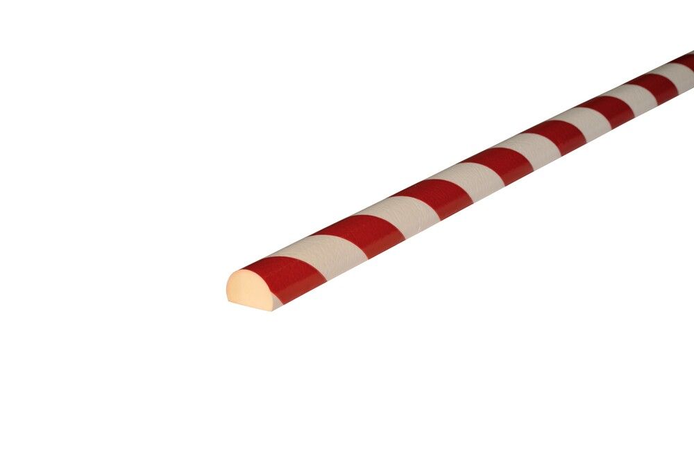 Samolepljivi Zaštitni Profil Knuffi Tip CC Crveno-Beli 40 x 30 mm 1 m 321399W