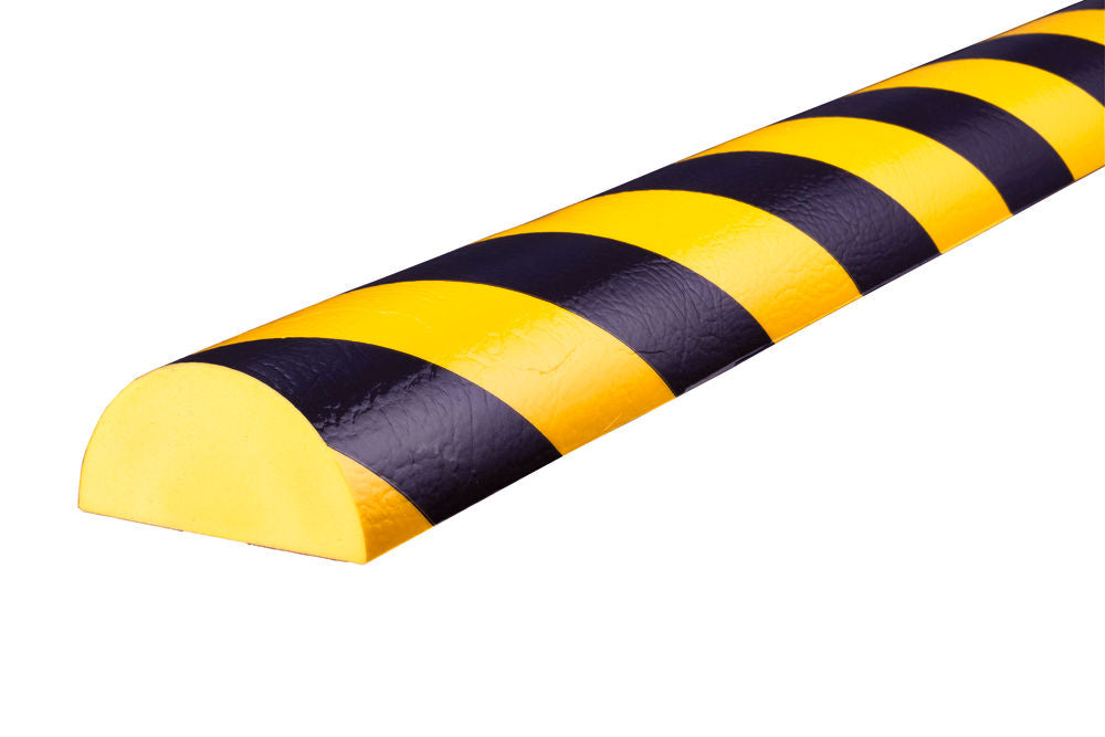 Samolepljivi Ugaoni Štitnik Knuffi Tip C+Soft Žuto-Crni 70 x 1000 mm 321498W