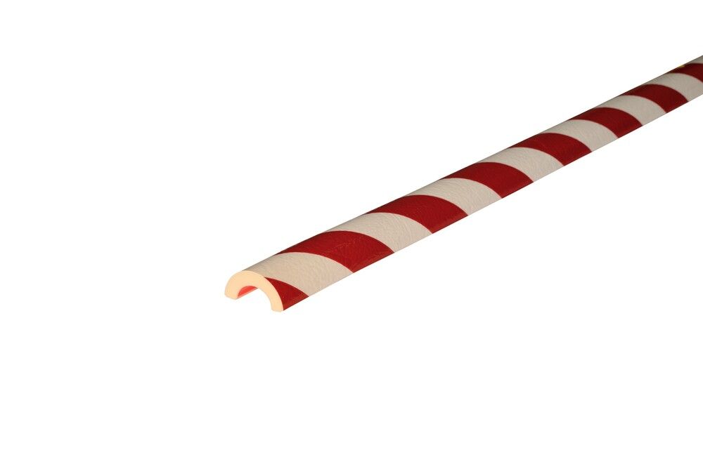Samolepljivi Zaštitni Profil Za Cevi Knuffi Tip R30 Crveno-Beli 50 x 5000 mm 321452W