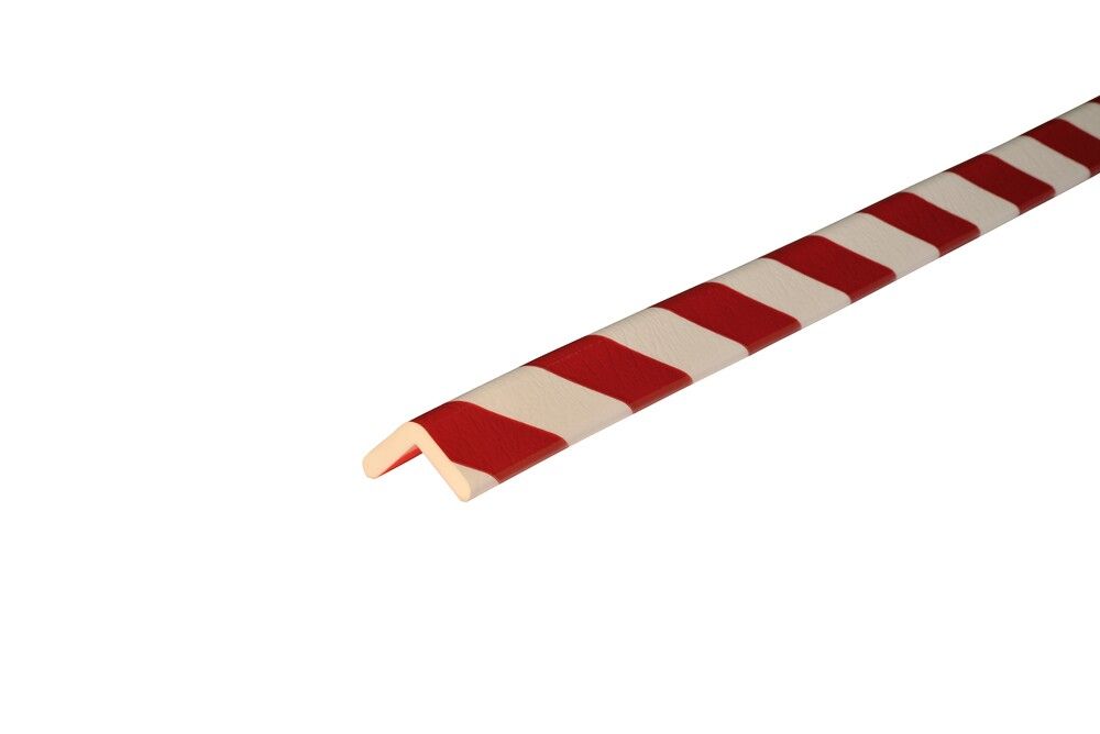 Samolepljivi Ugaoni Štitnik Knuffi Tip H Crveno-Beli 47 x 35 mm 1 m 321446W