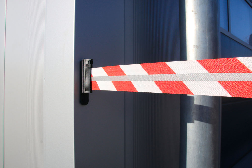 Personenleitsystem Traffico GLA 25 Reflektierend 3,5 m Crveno/Belo Scholz 323859W