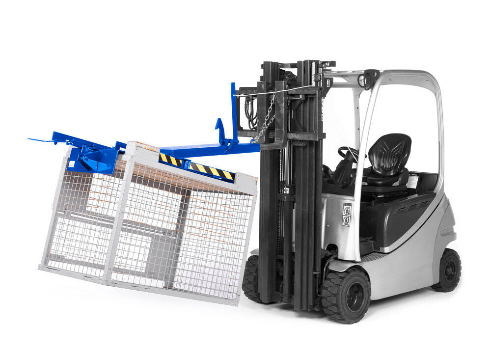 Gitterboxwender Tip RGW za EURO Gitterboxe Nosivost 450 kg DENIOS 145437W 1640 x 570 x 450 mm Plava