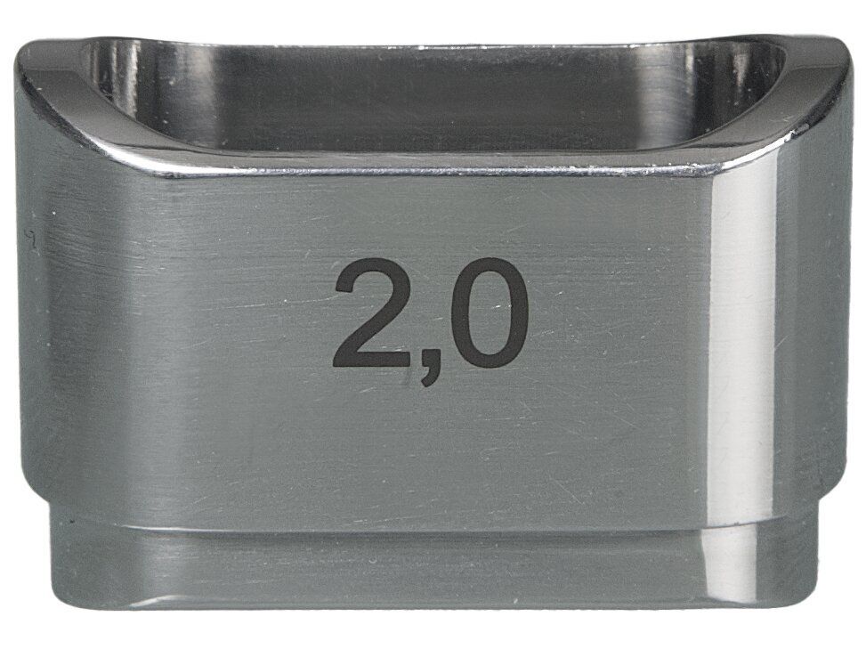 Probeneinsatz za Novartos Multi od Nerđajućeg Čelika 2,0 ml Bürkle 322547W