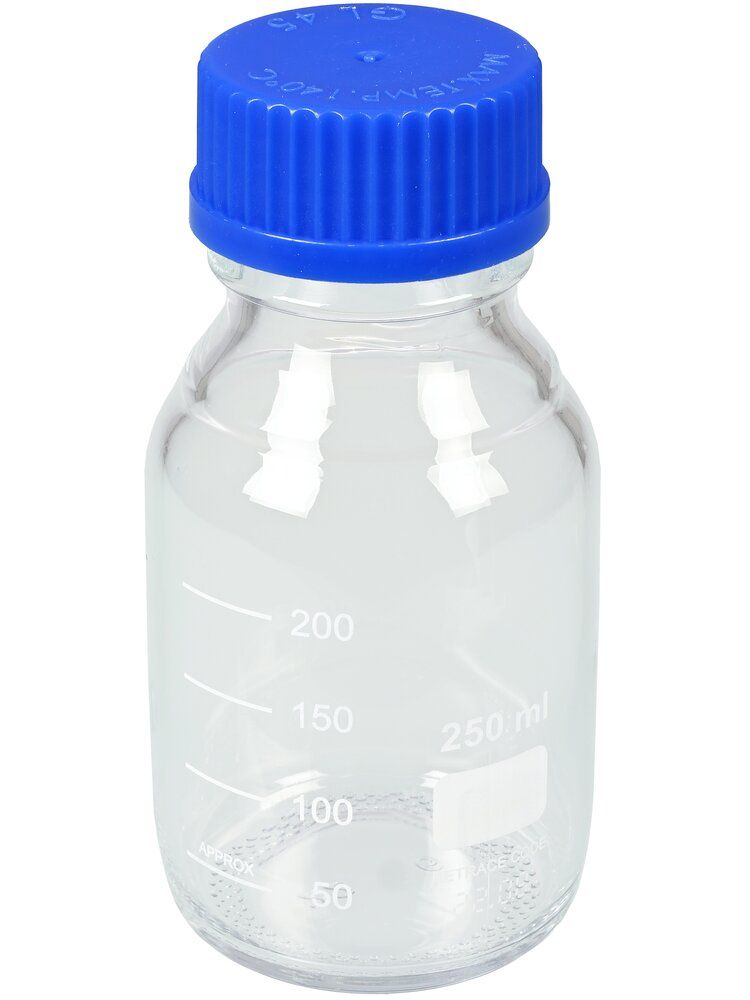 Staklena Boca GL45 za ProfiSampler 250 ml Pakovanje 5 Komada Bürkle