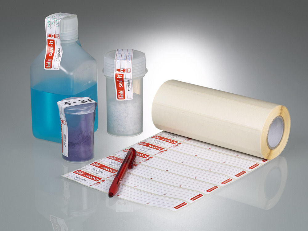 Bezbednosna Nalepnica seal-it 1 Rola sa 500 Etiketa Srebrna Bürkle 322570W