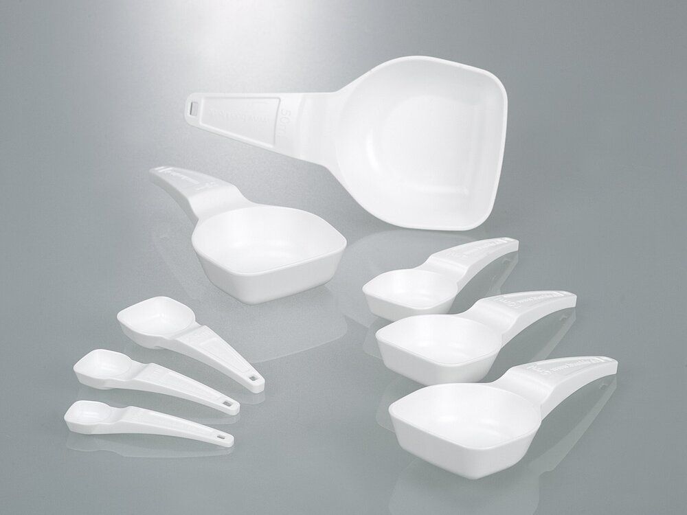 Set od 8 mernih kašika 0.5-50 ml pakovanje 5 komada Bürkle 322662W