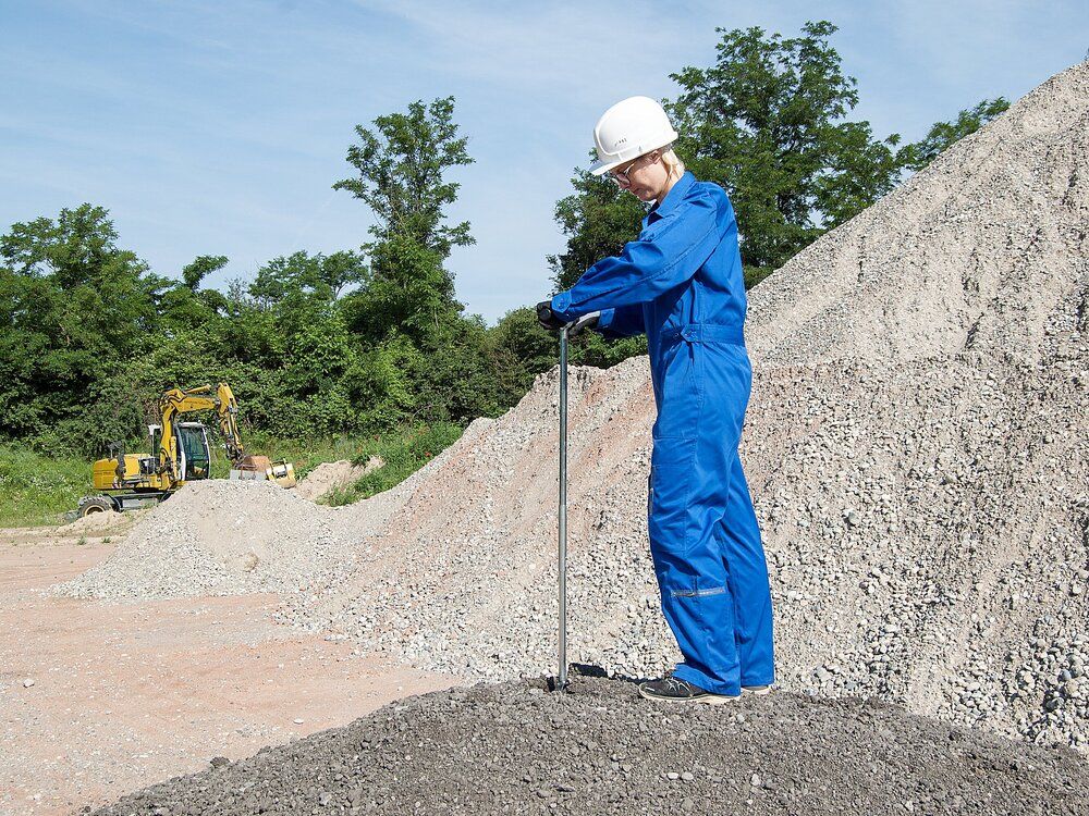 Uzorčivač Maulwurf sa ručkom i šipkom 750 mm Bürkle 322673W