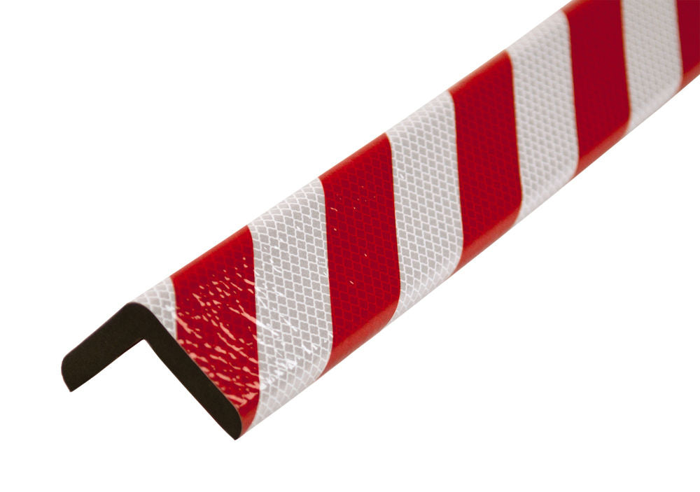 Samolepljivi Ugaoni Štitnik Knuffi Tip H+ Crveno-Beli 60 x 48 mm 1 m 321494W