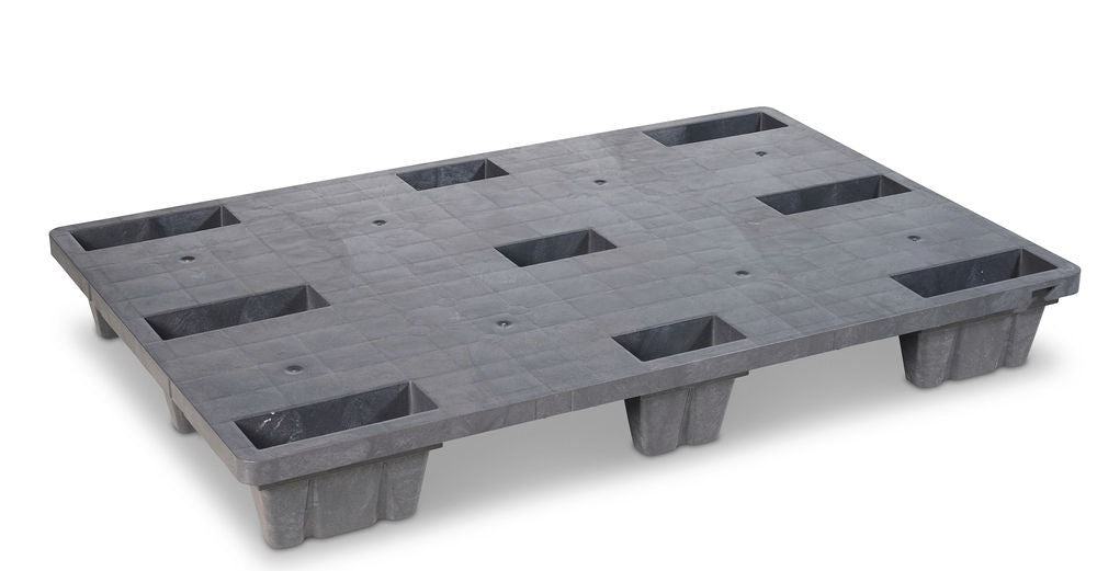 DENIOS Laka Paleta od Reciklirane Plastike Crna 325394W