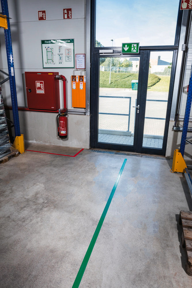 Podna Markirna Traka DENIOS Zelena 50 mm x 30 m 325586W