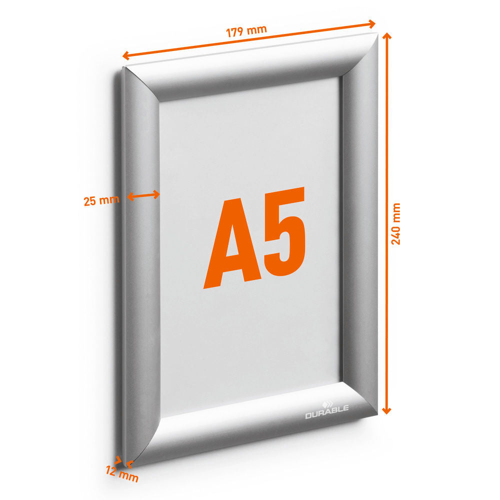DENIOS Preklopni Ram Aluminijumski DIN A5 Srebrni 325603W